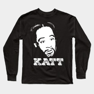 katt williams face illustration T-Shirt Long Sleeve T-Shirt